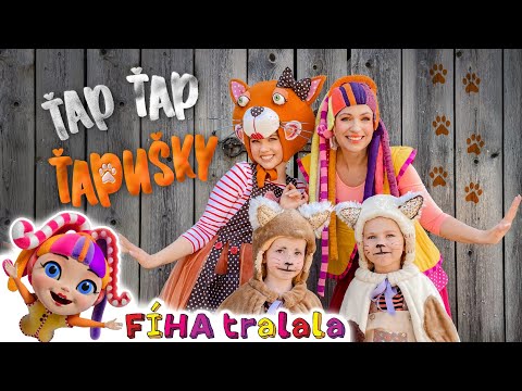 FÍHA tralala - 🎶ŤAP ŤAP ŤAPUŠKY🎶 | Slovenská detská ľudová pesnička pre deti 👶
