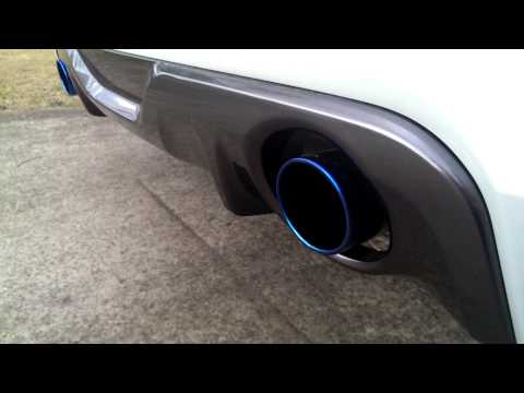 2012 Swift Sport ZC32S HKS Legamax Premium exhaust