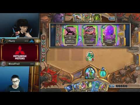 Flurry vs BloodTrail || 《爐石戰記》大師職業賽 亞太區 第二季 - W1D1