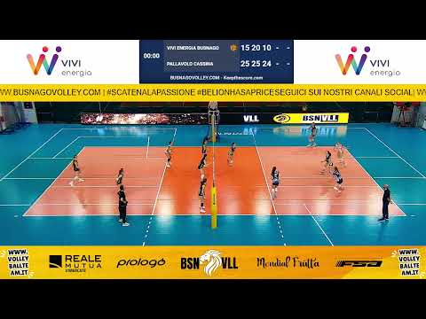VIVI ENERGIA BUSNAGO vs PALLAVOLO CASSINA