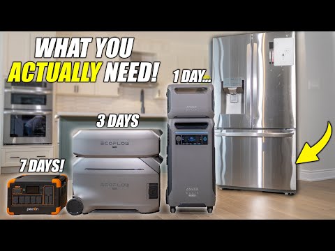 Fridge Backup Power - What Size Power Station Is Enough?