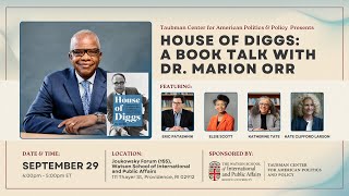 House of Diggs: A Book Talk with Dr. Marion Orr