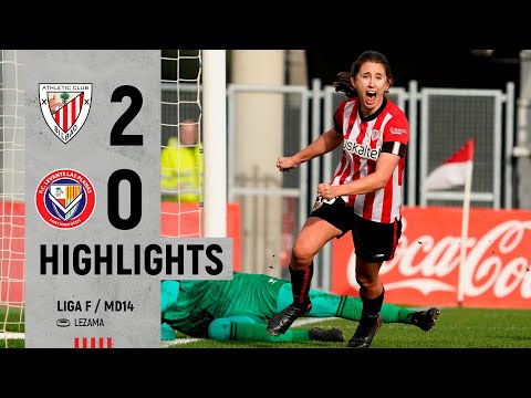 Imagen de portada del video HIGHLIGHTS | Athletic Club 2-0 Levante Las Planas | Liga F 2022-23 MD14