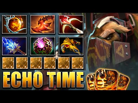 Earthshaker Ultra Carry - ECHO TIME - Dota 2 Pro Gameplay [Watch & Learn]