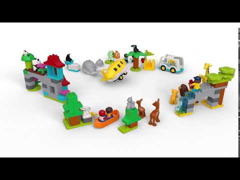 Конструктор LEGO Duplo Town «Животные мира» 10907 / 121 деталь