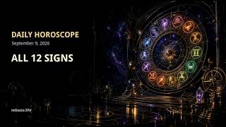Daily Horoscope September 9, 2026: All Zodiac Signs
