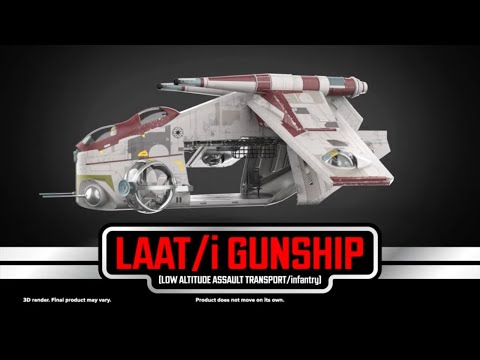 NEW STAR WARS HASLAB REVEALED! The Vintage Collection H: LAATi Gunship