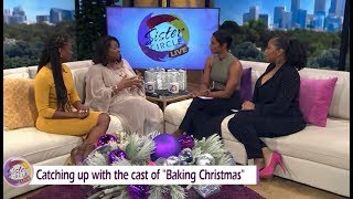 Sister Circle | Actresses Aloma Wright & Khalilah Joi Talks “Baking Christmas” On OWN | TVONE video