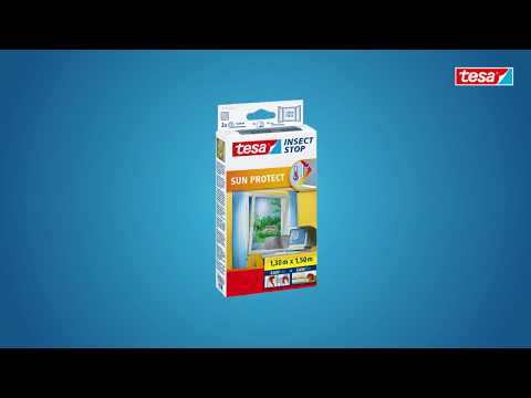 tesa® Insect Stop Fliegengitter mit Sonnenschutz für Fenster