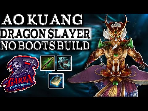 AO Kuang Dragon Slayer Assassination Build | (NOT Newbie Friendly But Fun) | Smite Arena |