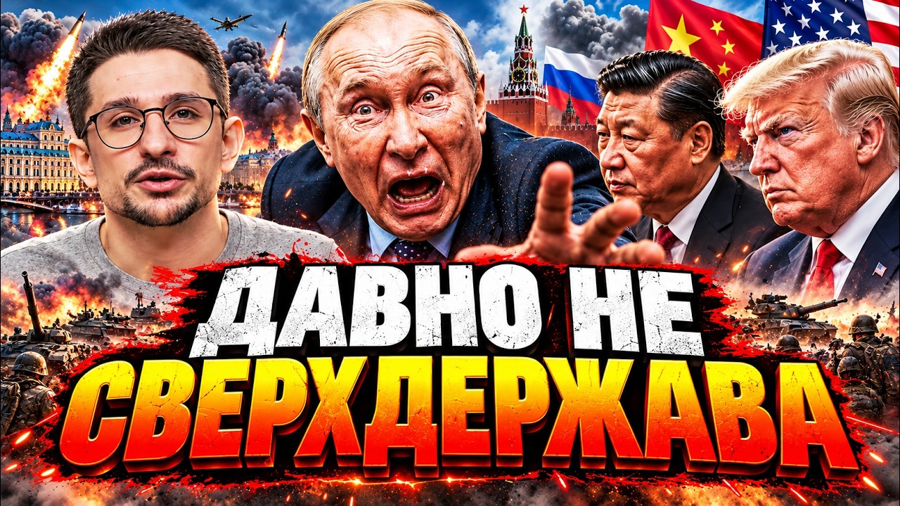 ЖЕСТКОЕ разоблачение! Личный ПРОВАЛ ПУТИНА. США, КИТАЙ И ЕВРОПА ЗАБИРАЮТ ВСЕ.