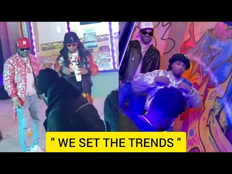 Jim Jones ft Migos behind the scenes of " We Set The Trends " video