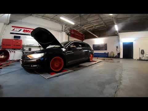 VW Passat B8 TDI 2.0 TDI auf dem RMT-TUNING Allradprüfstand