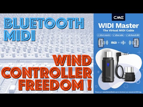 WIDI Master Review: Bluetooth MIDI Sets Wind Controller Players FREE!