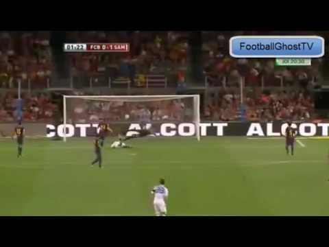 Barcelona vs Sampdoria 0-1 Gamper Trophy
