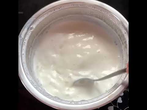 Chocolate shake with caramel sauce