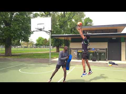 Aloniab Estifanos Basketball Workout Video 2020