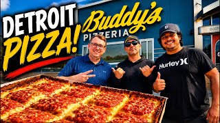 🍕 Detroit’s LEGENDARY Pizza! | Buddy’s Pizza With Zach & Joey 🔥