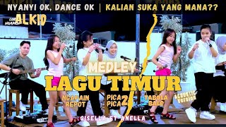 Download lagu COMEL SANGAT GISELLA DAN ANELLA DANCE LAGU TIMUR | NYANYI PON MANTAP KALI mp3