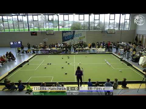 TIGERs Mannheim vs. ER-Foce at Schubert Open 2023 in Crailsheim, Germany
