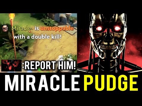 Miracle- Pudge is not Human !! - He is OpenAI Bot Dota 2