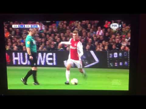 Goal Ajax Davy Klaassen 6-0 Ajax-Roda JC