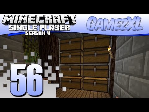 GamezXL - Minecraft SP Let's Play S4 Ep. 56 - Sugercane farm Opslag [NL]