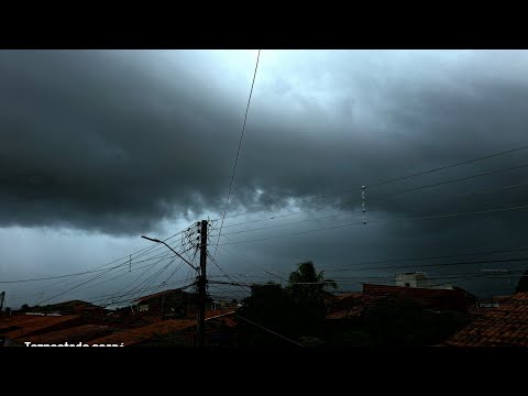 Tempestade Leve - Moderada em Cascavel - CE, Atividade elétrica (Trovões) 27/01/26