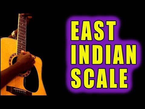Incredible East Indian Scale - GUITAR - RAGA [Charukeshi]