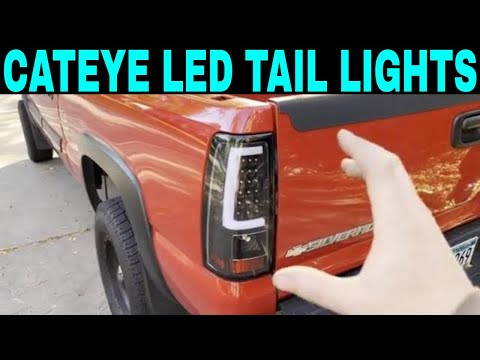Cateye Chevy Silverado LED Tail Lights - Project Heavy Chevy