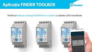 Miniatură video SMARTTIMER Ceas programator cu programare din telefon cu functia NFC 90…264V ca/cc