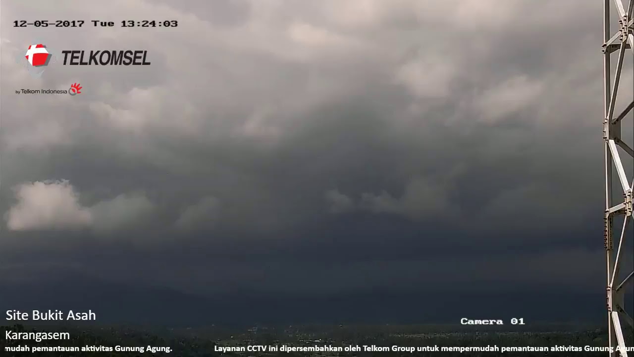 火山灰高達數公里! 印尼阿貢火山大噴發