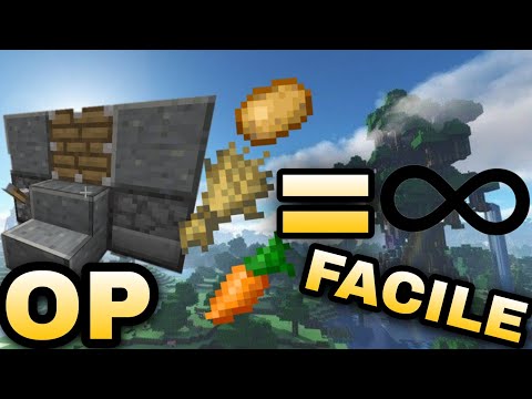 COME FARE UNA FARM AUTOMATICA DI GRANO/CAROTE/PATATE SU MINECRAFT ITA