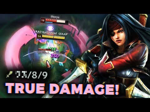 KATEVOLVED | TRUE DAMAGE KATARINA against an LCS midlaner! (20+ kills w/ PENTAKILL)