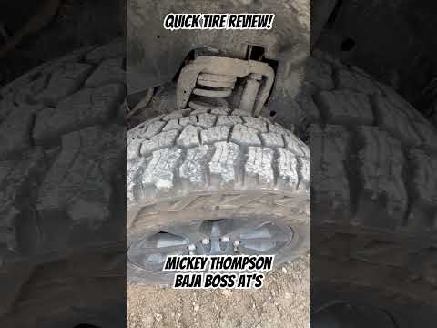 Quick tire review! 5,500 miles Mickey Thompson Baja Boss at’s