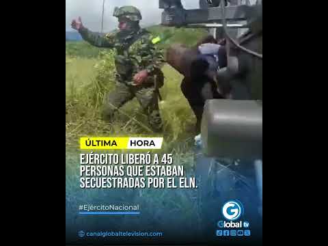 #ULTIMAHORA | Finalizó el secuestro masivo en Chocó.