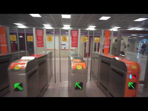 Italy, Milan, Metro ride from LOTTO to SEGESTA
