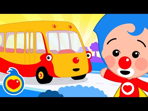 As Rodas do Bus (Funk) 🚍 🚌 | Música Infantil | Um Herói do Coração ❤️