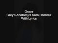 Grace Grey's Anatomy's Sara Ramirez With ...