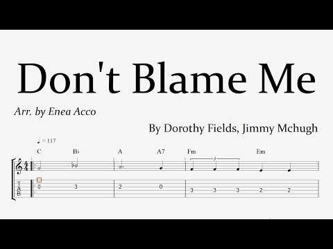 Don't Blame Me - Annette Hanshaw