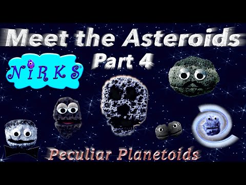 Meet the Asteroids Pt. 4 - Peculiar Planetoids - Astronomy / Solar System Learning Song - The Nirks