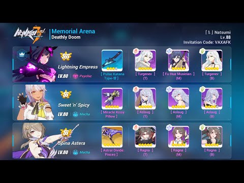 SS0 SpA vs Doom EX MA 31360 (no HFS, no schro M, 2* fuxi)