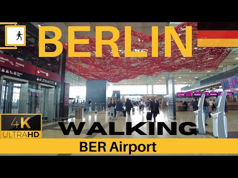 Tour completo: caminhar pelo aeroporto BER é imperdível