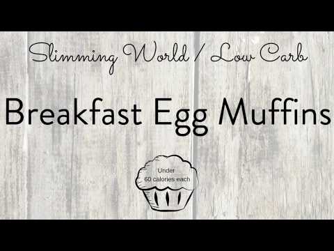 Slimming World Syn free Friendly Breakfast Egg Muffins