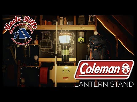 THE COLEMAN LANTERN STAND SETUP AND REVIEW