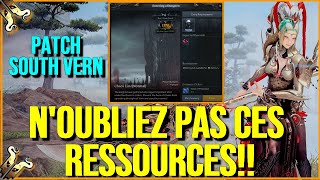 Lost Ark - Patch South Vern- N'oubliez pas ces ressources!!