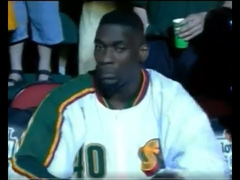 Seattle Supersonics - Utah Jazz NBA 1996 Western Conf. Finals Game 7