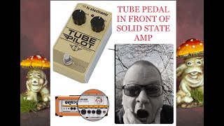 Video thumbnail for TC Electronic Tube Pilot into Orange CR120 Demo / Review NO TALKING by Ironic Punishment Division