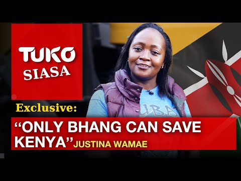 Justina Wamae, Wajackoyah's Running Mate: We shall use Bhang to empower Kenyans | Tuko Siasa