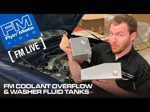 NEW FM Aluminum Washer Bottle and Coolant Overflow Tanks (FM Live)